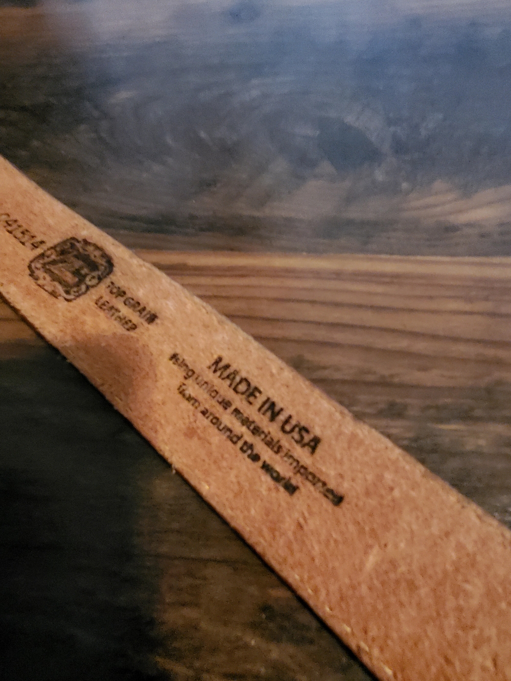 Men's Tony Lama Belt - Picture 5 of 5
